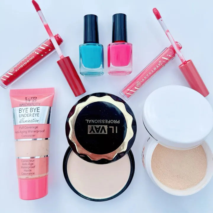 Makeup Deal of 07 — Makeup Fixer + Foundation Tube + Wonder Stick + Pro Concealer + 36H Liner + Mascara & Liquid Concealer
