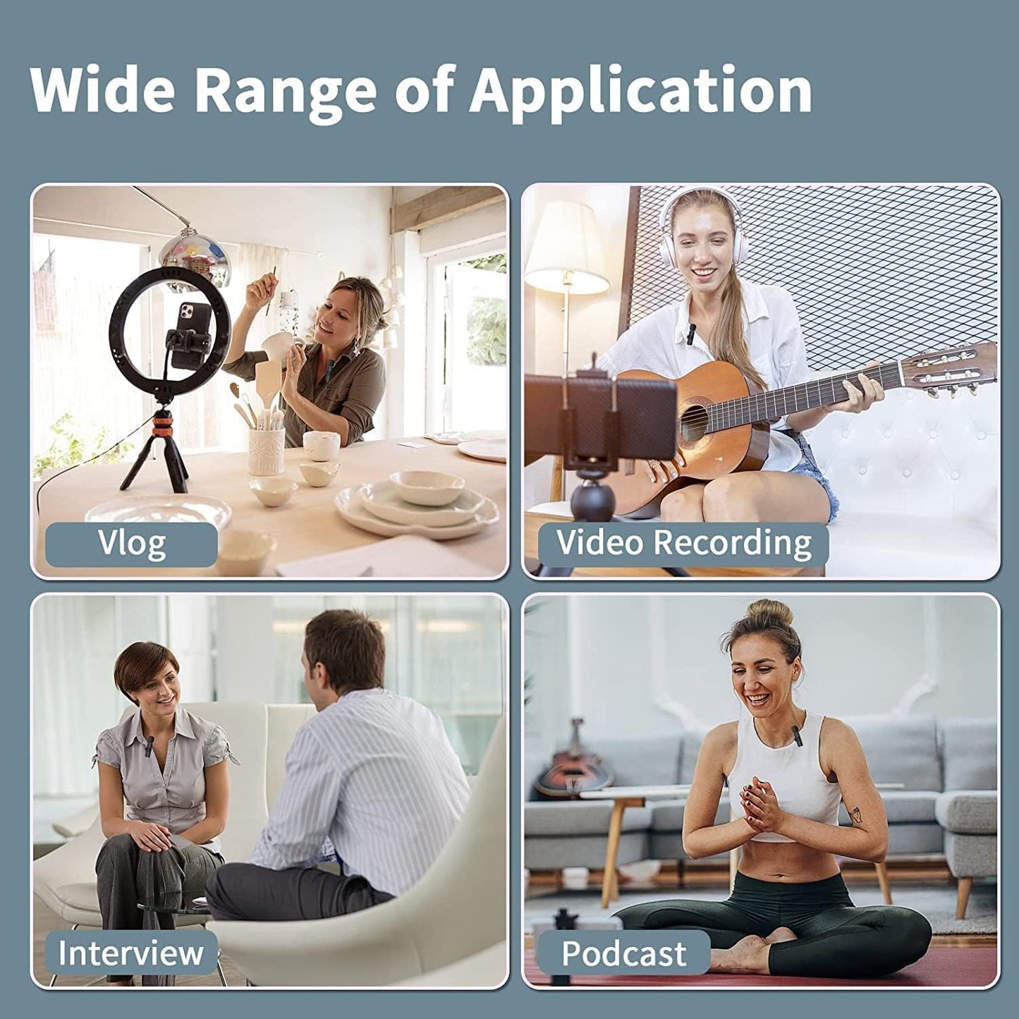 K9 Dual Wireless Lavalier Microphone | Plug & Play USB Type-C Mic with Auto Sync & Noise Reduction