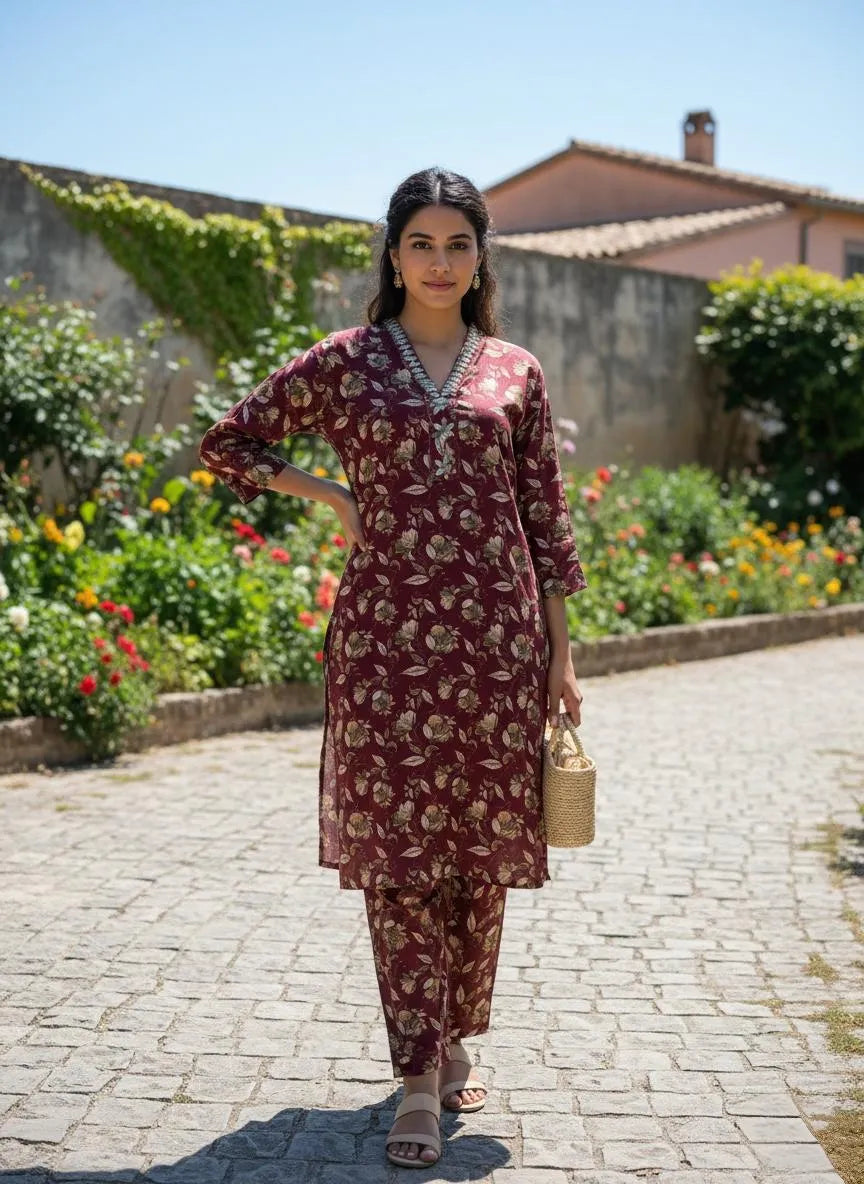 Winter Collection 2 Pcs Stitched Micro Polo Cotton Women Dress Marina Wool Specially