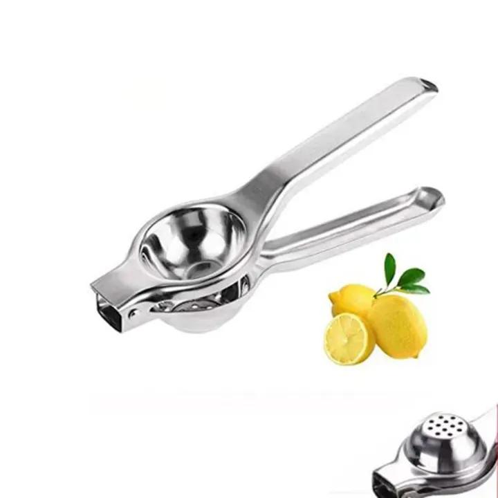 Stainless Steel Lemon Squeezer | Manual Citrus Juicer for Kitchen & Cooking