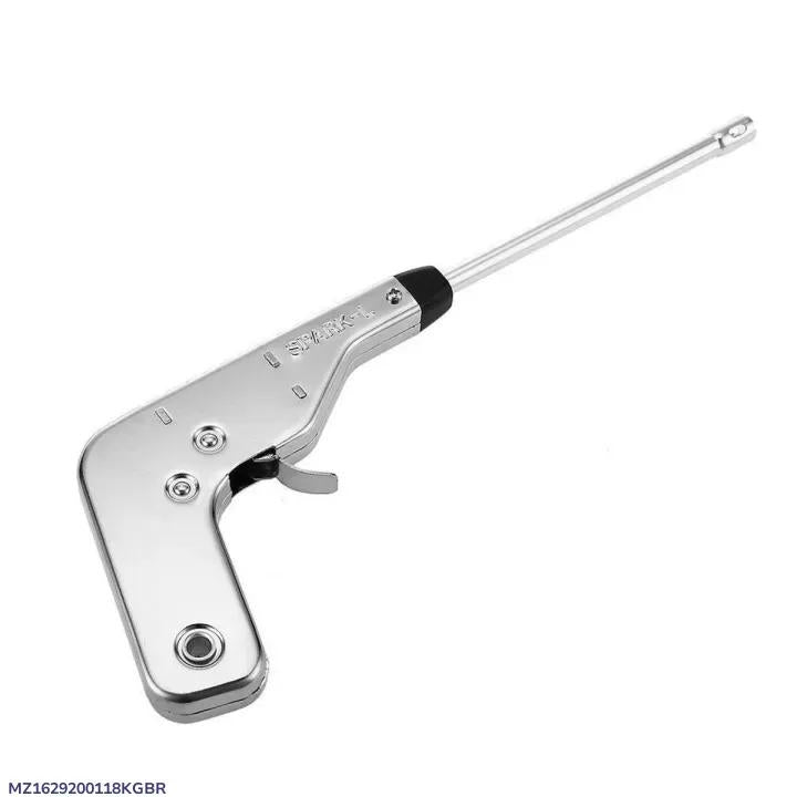 Stainless Steel Gas Lighter | Refillable Kitchen Flame Igniter for Stove & Cooking