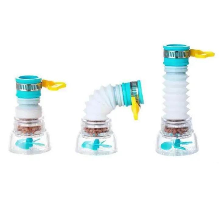 360° Rotating Tap Fan Faucet Attachment | Adjustable Water-Saving Kitchen Sink Sprayer
