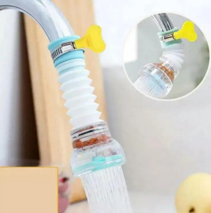 360° Rotating Tap Fan Faucet Attachment | Adjustable Water-Saving Kitchen Sink Sprayer