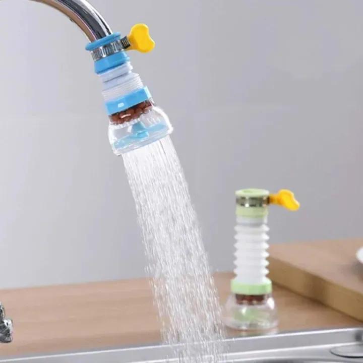 360° Rotating Tap Fan Faucet Attachment | Adjustable Water-Saving Kitchen Sink Sprayer