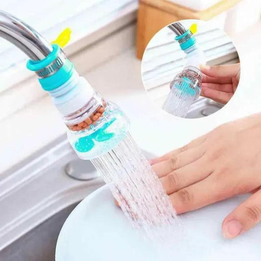 360° Rotating Tap Fan Faucet Attachment | Adjustable Water-Saving Kitchen Sink Sprayer
