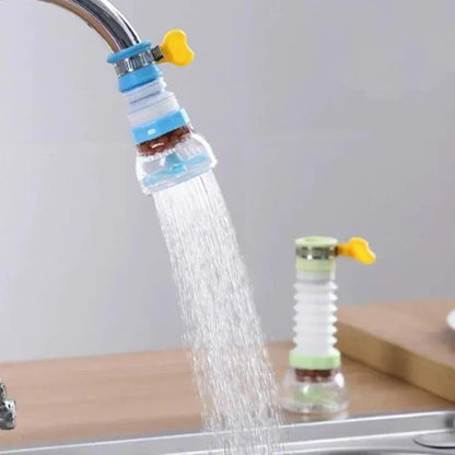 360° Rotating Tap Fan Faucet Attachment | Adjustable Water-Saving Kitchen Sink Sprayer